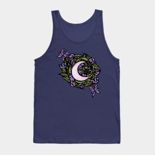 Wild Butterfly Moon Tank Top